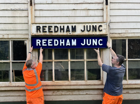 Signal Box Nameboard Letters